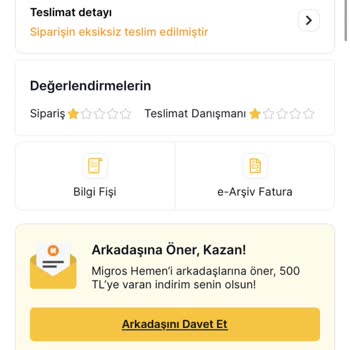 Yanlış Sipariş Ve İlgisiz Müşteri Hizmetleriyle Hayal Kırıklığı