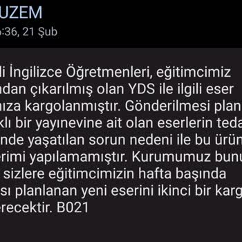 Fuzem Online Ders Paketinde Kitap Teslimat Sorunları Ve Maddi Zarar