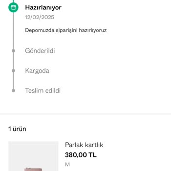 Bershka Siparişim 15 Gündür Hazırlanıyor!