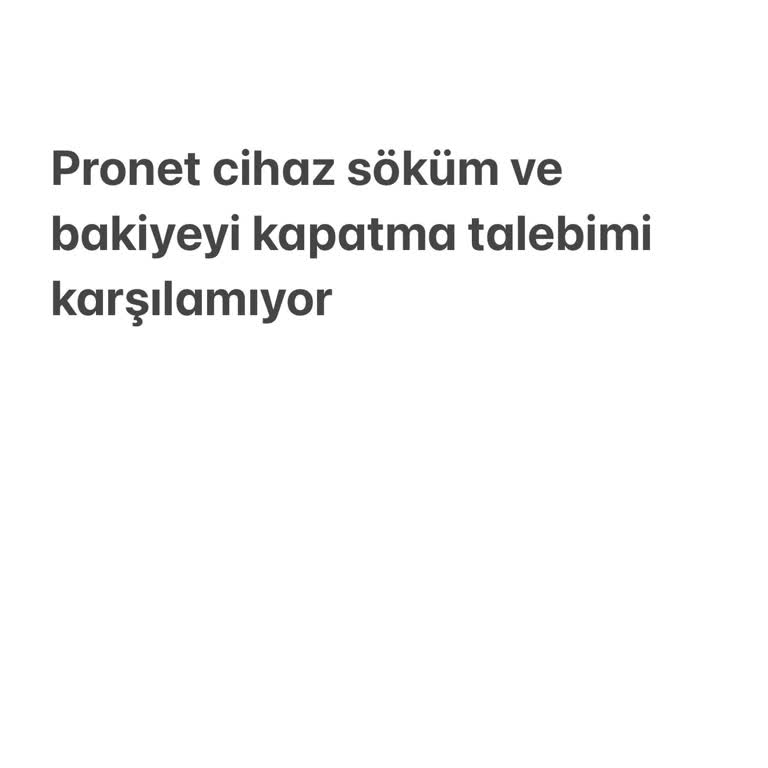 Pronet'in İptal Sürecinde Yaşattığı Sorunlar