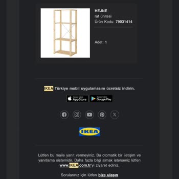 İade Talebine Rağmen Teslim Edilen Ürünler
