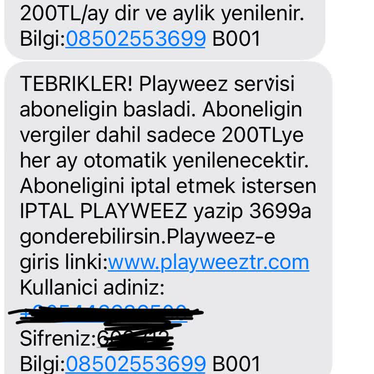 Yanlış Abonelik Ücreti Ve Erişim Sorunu