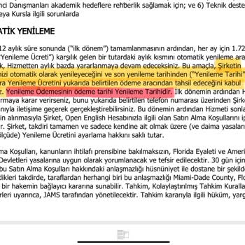 Haksız Otomatik Yenileme Ve Usulsüz Tahsilat!