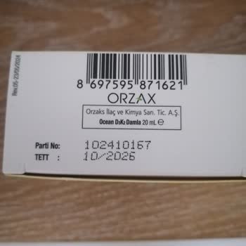 Orzax Ocean Ürünlerinin Orijinalliği Hakkında Yardım Talebi