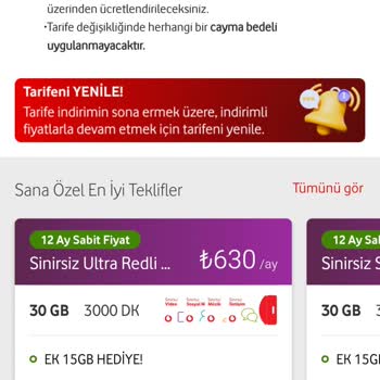 Vodafone'da Fahiş Fiyat Farkı Ve Taahhüt Sorunu