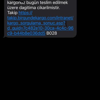 Kargo Beklerken Hayal Kırıklığı