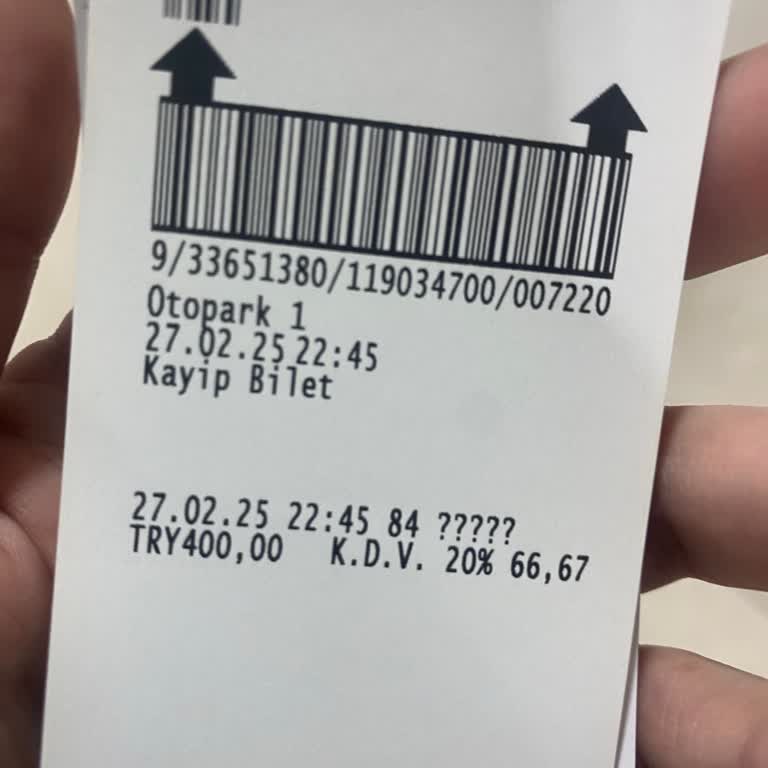 Akasya AVM Otoparkında Haksız Ücretlendirme