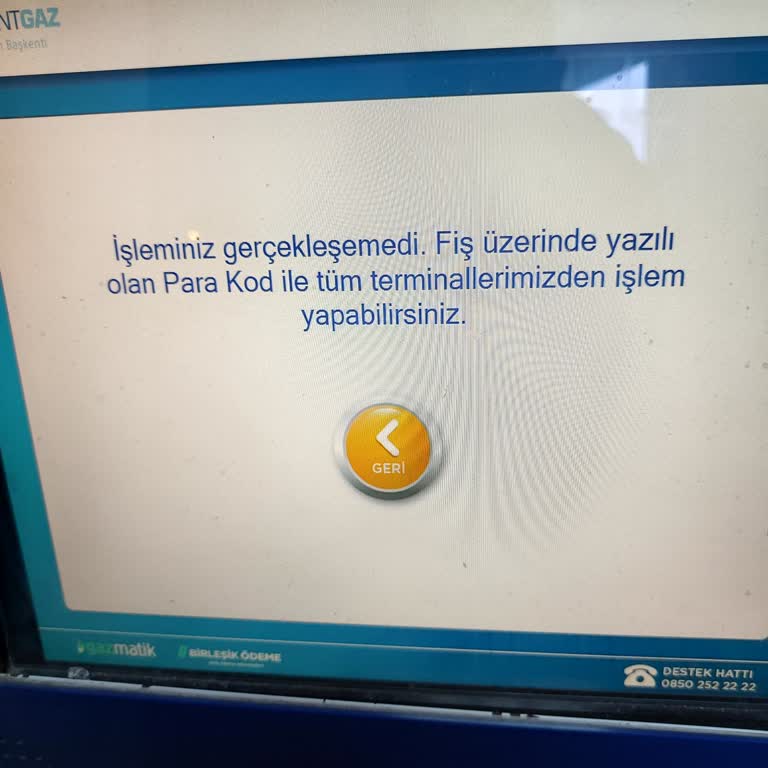 Başkent Gazmatik'te Para Kaybı Ve Mağduriyet