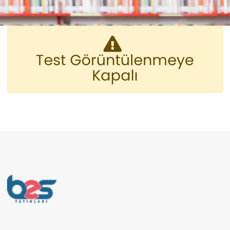 BES Yayınları Geometri Kitabının Çözümleri Neden Kaldırıldı?
