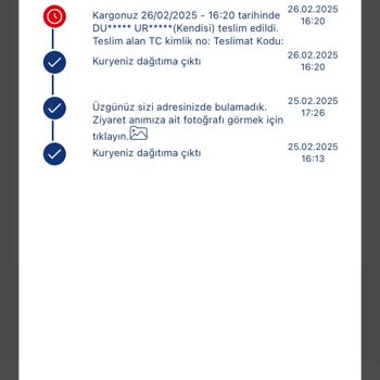 Aras Kargo Kuryesiyle Yaşanan Teslimat Sorunu