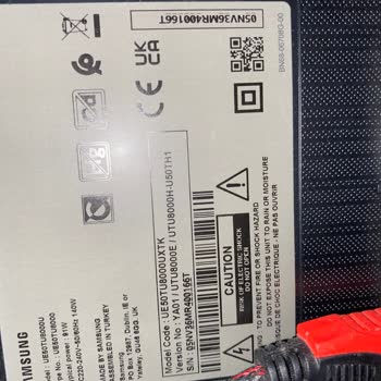 Garanti Sonrası Samsung TV Ekran Sorunu Ve Yüksek Tamir Ücreti