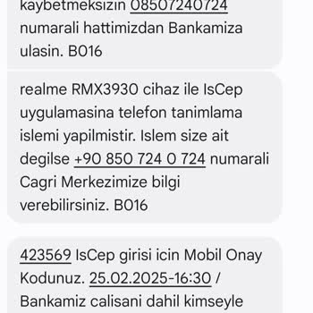 İş Bankası'ndan Yetersiz Güvenlik Ve Destek