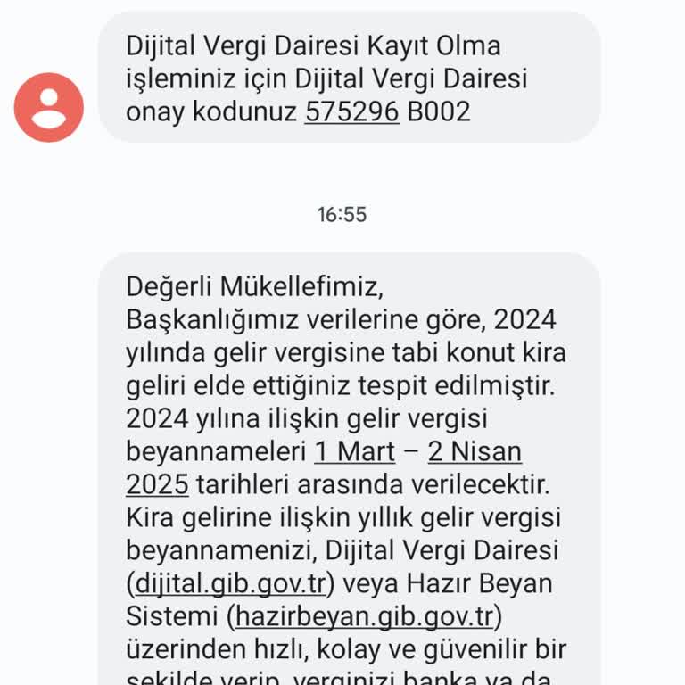 Hatalı Kira Geliri Bildirimi: Acil Çözüm Talebi
