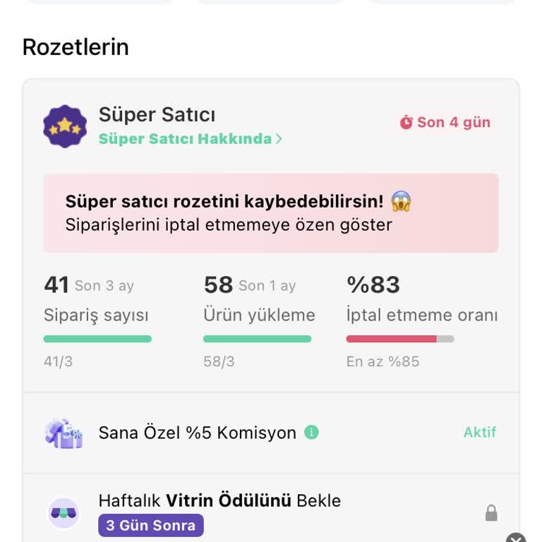 Yanlış Hesaplama Nedeniyle Kaybedilen Rozetler