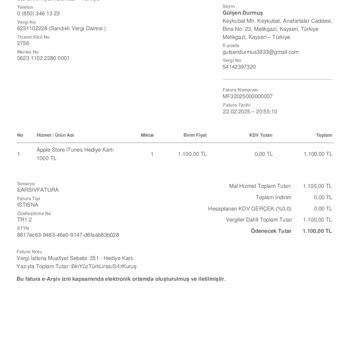 Bilinmeyen Apple Store Kart Alışverişi: İade Ve İptal Talebi