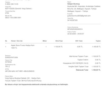 Bilinmeyen Apple Store Kart Alışverişi: İade Ve İptal Talebi