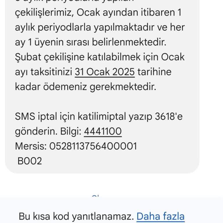 Çekiliş Vaadiyle Aldatıldık