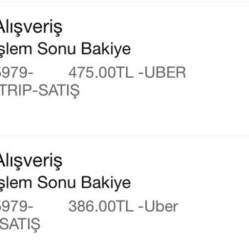 Uber Yolculuklarında Hatalı Ücretlendirme Sorunu!