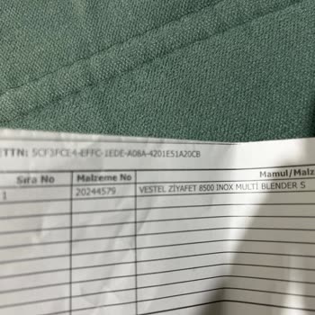 Paslanan Mutfak Robotu Ve Sürekli Arızalar