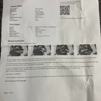 Media Markt'ın Cihaz Sigortası Hayal Kırıklığı