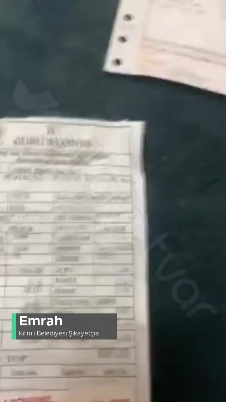 Kilimli Belediyesi Su Faturasından Gelen Borçtan İki Kat Faiz Alıyorlar! videonun kapak resmi
