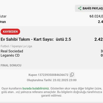 Bets 10'un Kupon İptal Sorunu