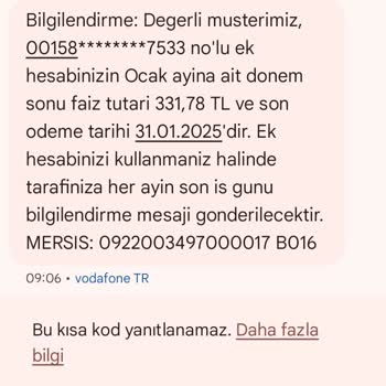 VakıfBank Ek Hesap Faiz Sorunu