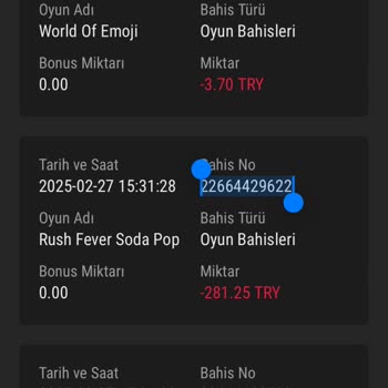 Paribahis'te Oyun Sorunu Ve İade Edilmeyen Bahis