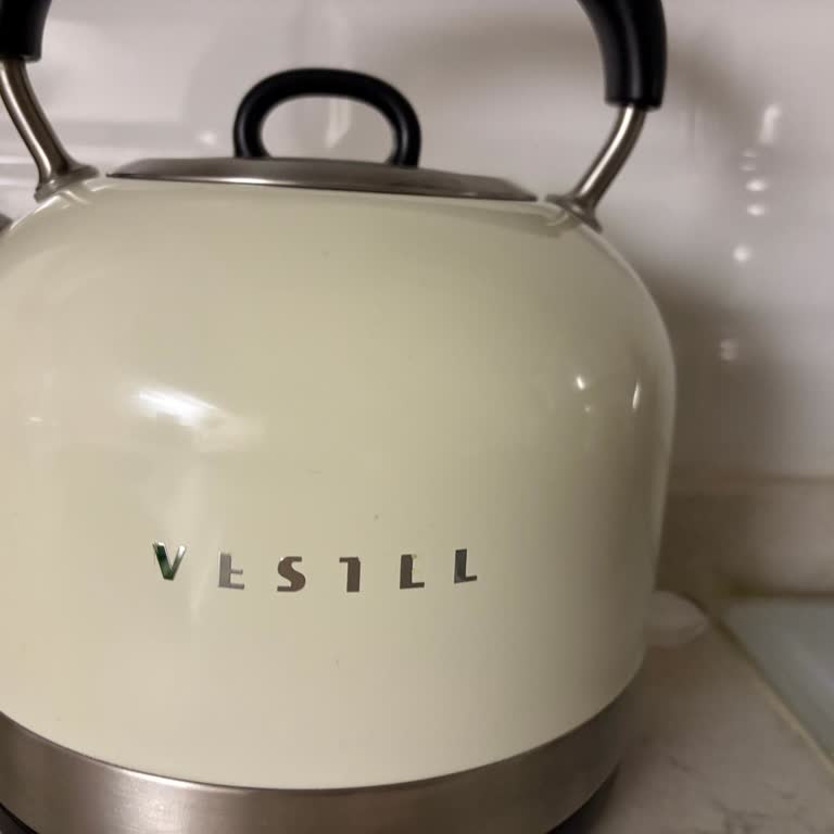 Vestel Kettle Üzerindeki Yazının Hızla Silinmesi