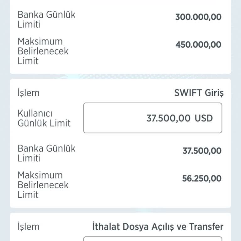 Ziraat Bankası EFT Limiti Sorunu