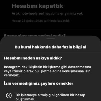 Haksız Kapatılan Instagram Hesabım İçin Acil Çözüm Talebi