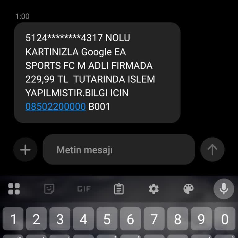 Habersiz Para Çekimi: Google EA Sports FC'den Şok Edici 1000 TL