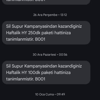 Sil Süpür Uygulaması İnternet Vermiyor