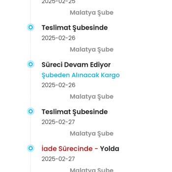 Kargo Teslimatında Yetersiz Hizmet Ve Yanıltıcı Bilgi