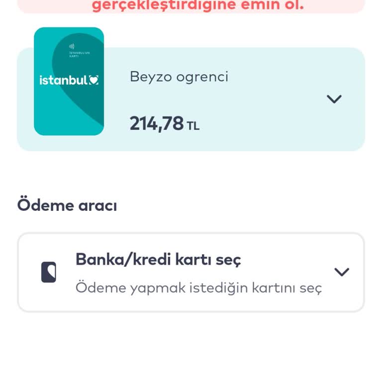 İstanbulkart Vizeleme Sorunu: Aktif Öğrenci Kaydına Rağmen İşlem Yapılamıyor