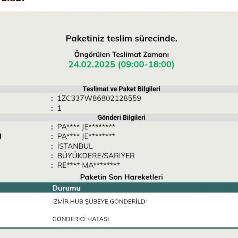 UPS Türkiye İle Yaşadığım İade Süreci Kabusu!