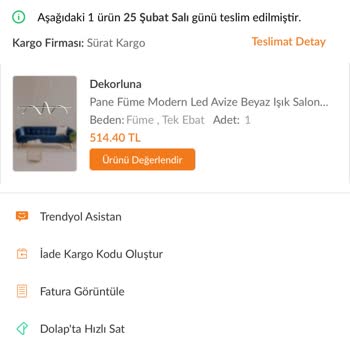 Teslim Edilmemiş Ürün Ve İletişim Sorunları