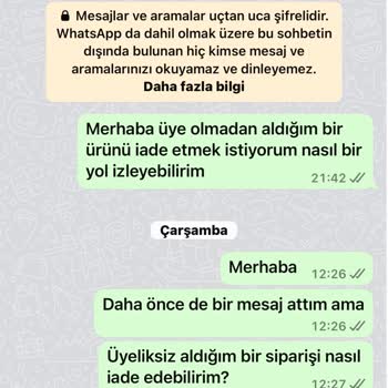 İade Talebine Cevap Bekleyen Müşteri