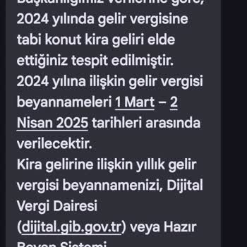 Gelir İdaresi Başkanlığı Haksız Kira Geliri Bildirimi Ve Yanlış Anlamalar