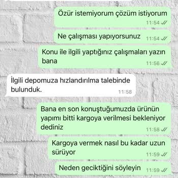 Teslim Edilmeyen Gardırop Ve İptal Sorunu