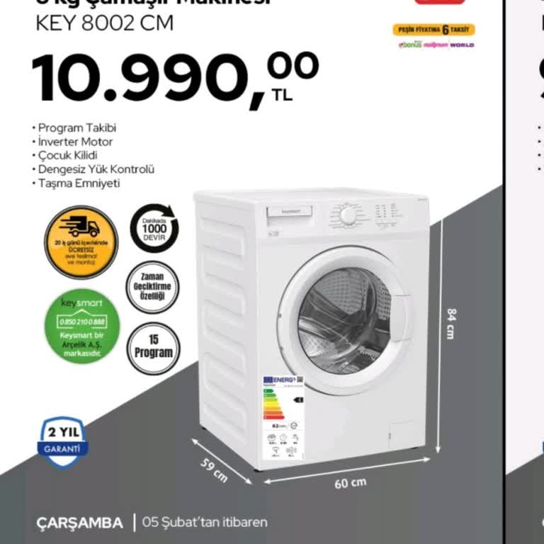 Çamaşır Makinesi Teslimatında Gecikme Ve İletişim Eksikliği