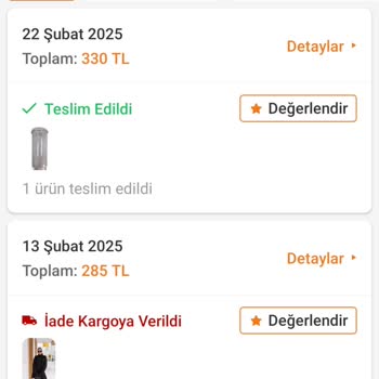 Yanlış Ürün Gönderimi Ve Eksik Ürün Talebi