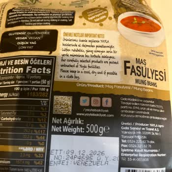 Yayla Bakliyat Yanıltıcı Ambalaj: Venezuela Fasulyesi Üzerinde Özbekistan Haritası