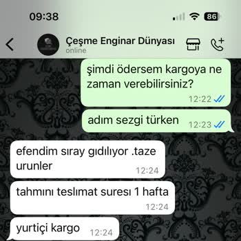 Enginar Siparişim 22 Gün Kargolanmadı Ve Cevap Alamadım!