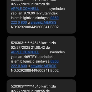 Kopyalanan Kredi Kartı İle Yapılan Hatalı İşlemler