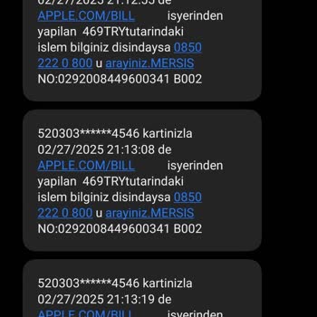 Kopyalanan Kredi Kartı İle Yapılan Hatalı İşlemler