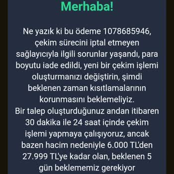7Slots Sitesinde Para Çekim Sorunları!