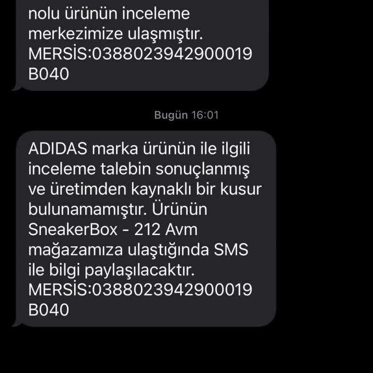 Adidas Ayakkabının 6 Ayda Dağılması Ve Mağaza İlgisizliği