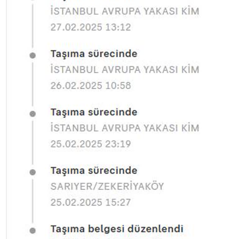 PTT Kargo'da İstanbul'da Bekleyen Paket Sorunu