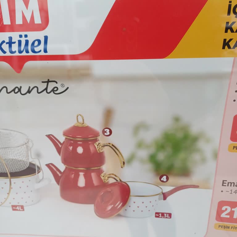 BİM'de Tek Çaydanlık Sorunu